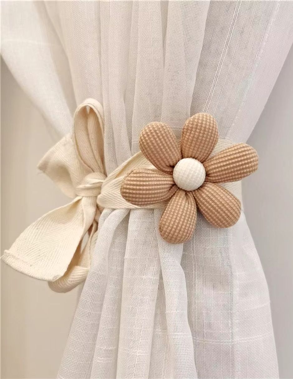 Sujetador para Cortinas de Flores - Set x2