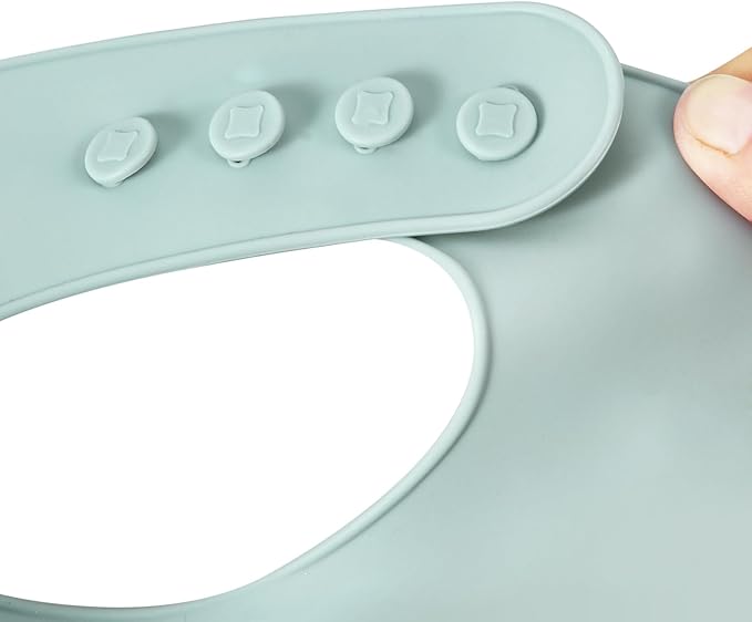 Baberos de Silicona para Bebés x3