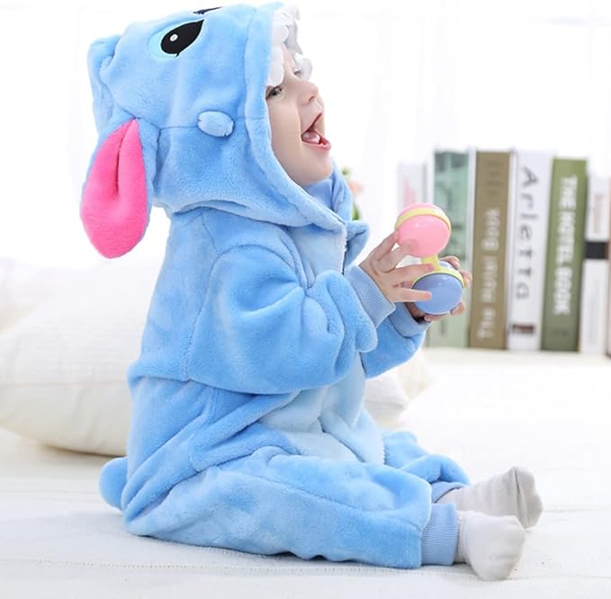 Disfraz Enterizo de Stitch para Bebé Unisex