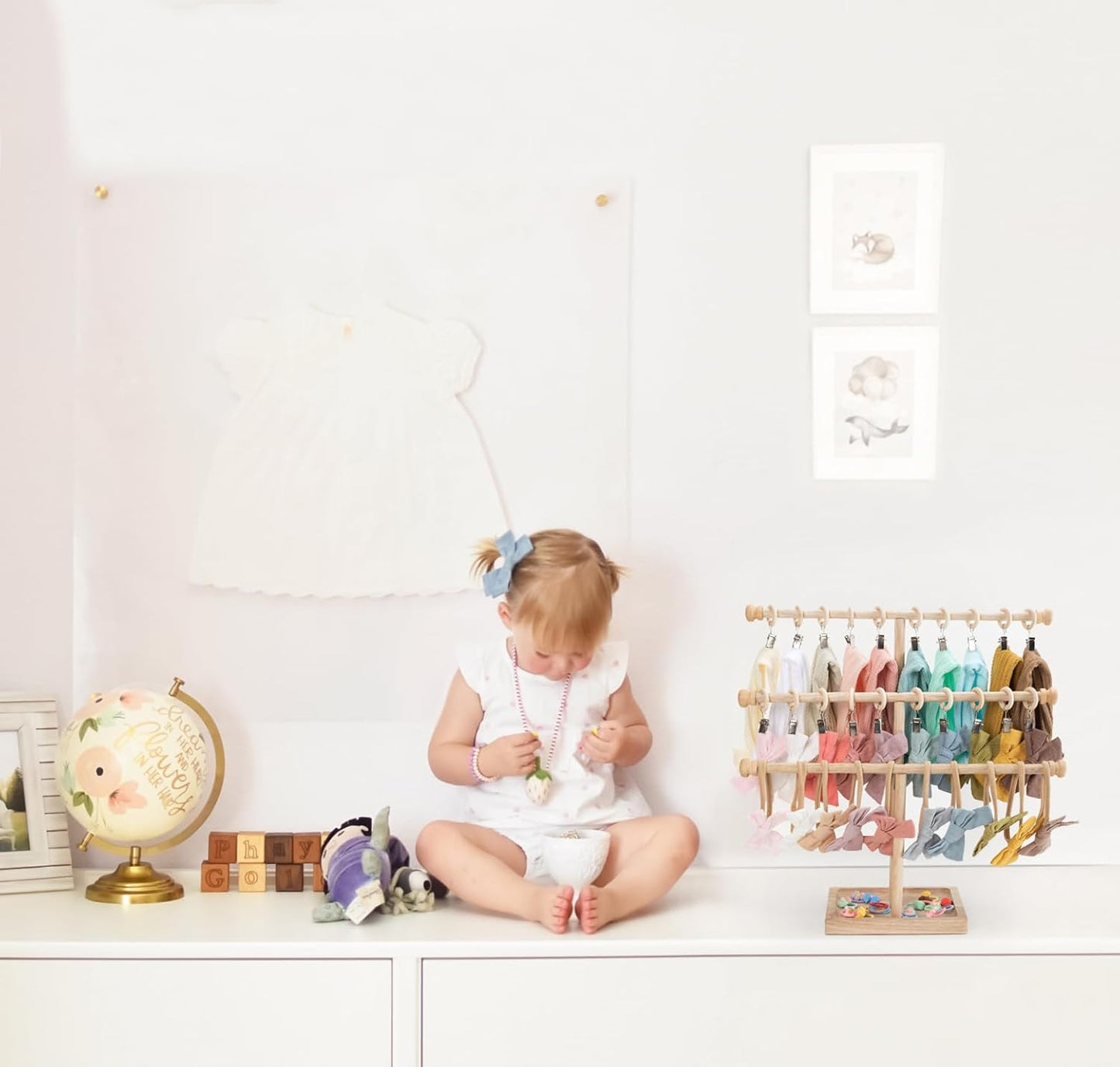 Organizador de Diademas en Madera