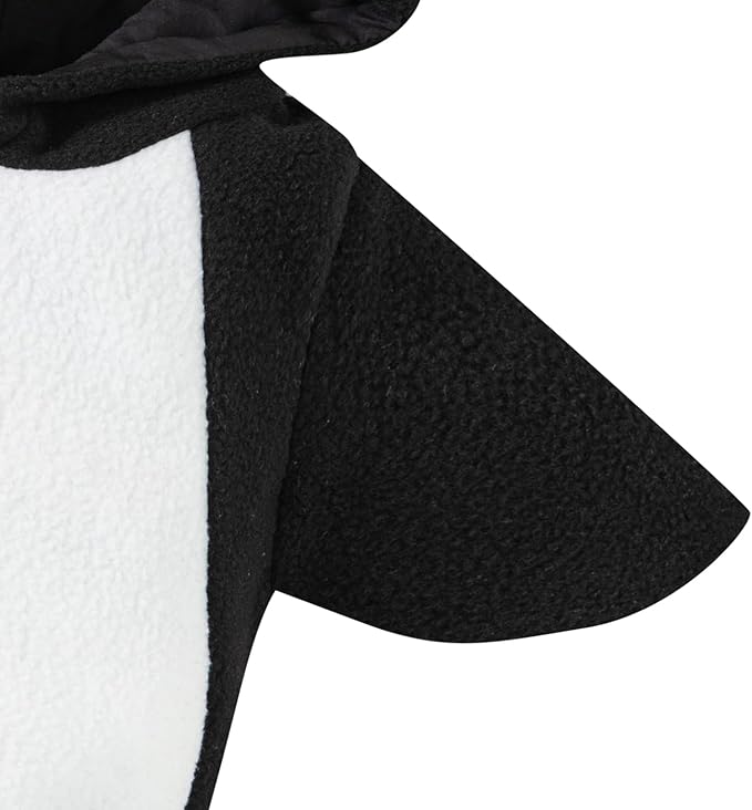 Disfraz de Pingüino para Bebé con Mameluco, Capucha y Zapatos