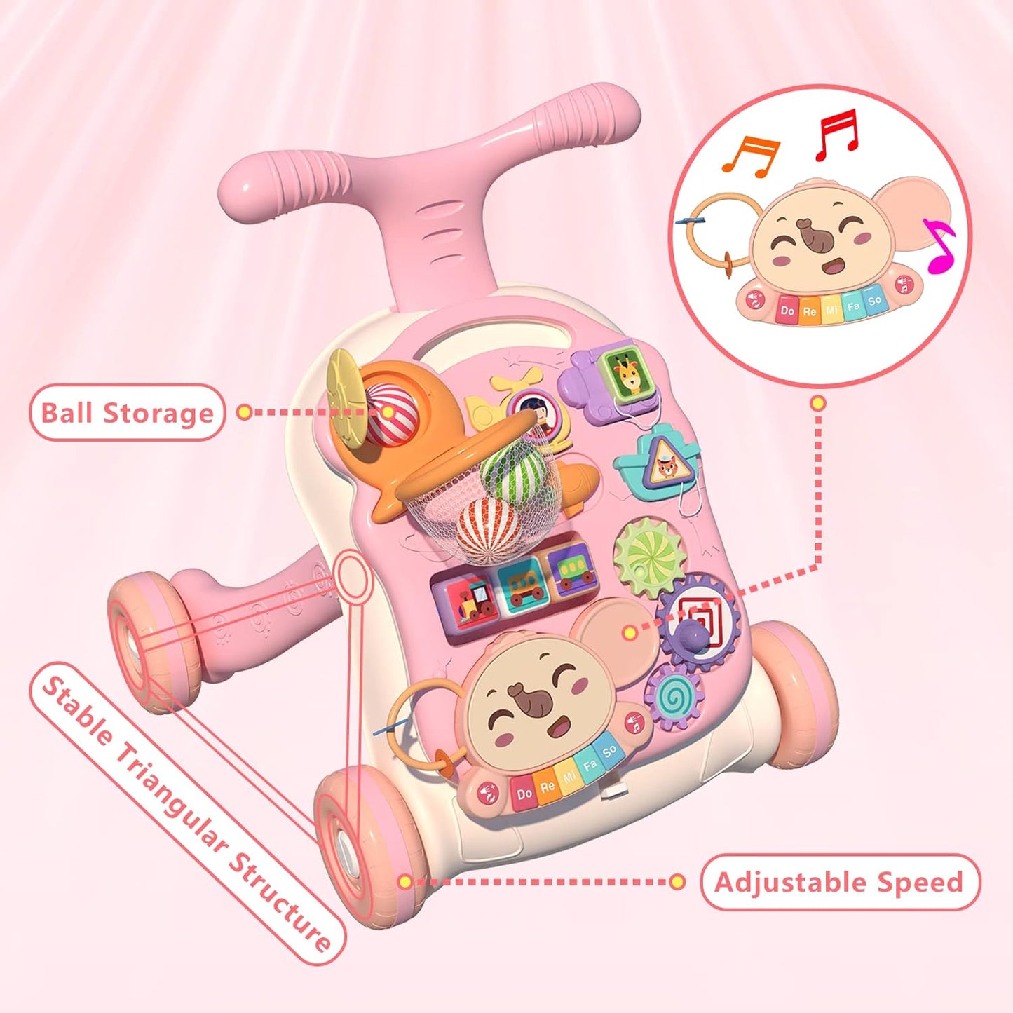 Andador de Aprendizaje 3 en 1