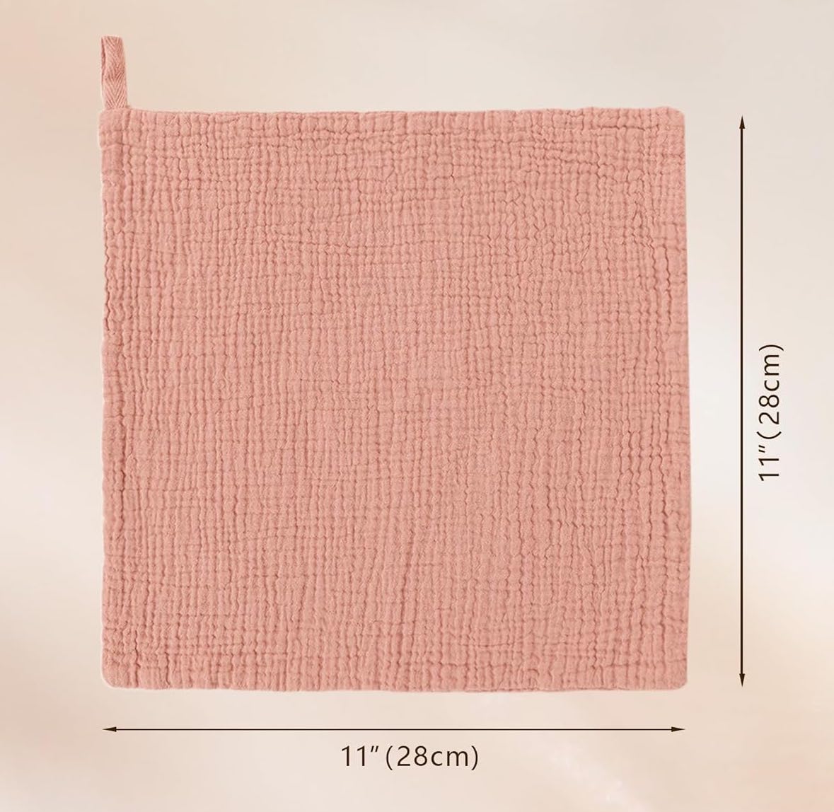 Paquete de 10 Paños de Muselina para Bebé – 100% Algodón