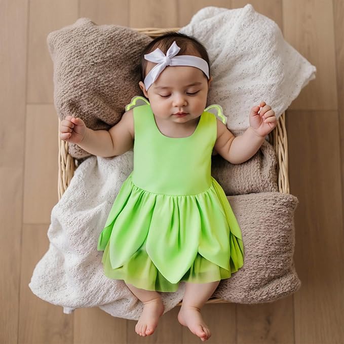 Disfraz de Hada Vestido con Alas para Bebé