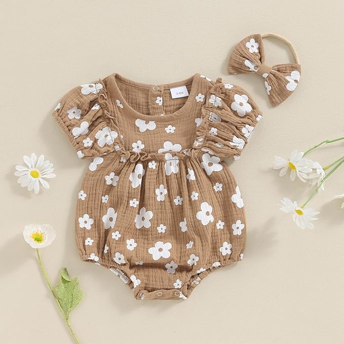 Set Mameluco Lottie y Diadema