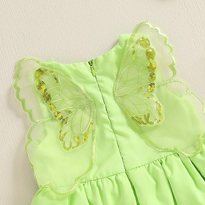 Disfraz de Hada Vestido con Alas para Bebé