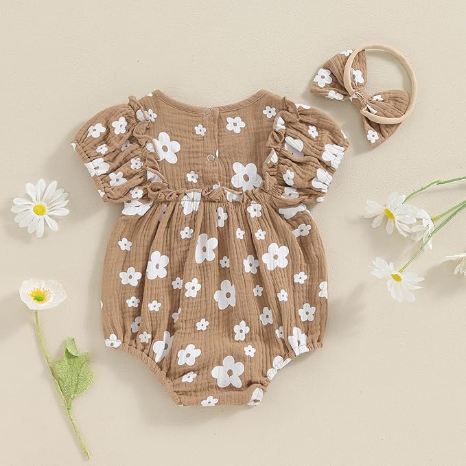 Set Mameluco Lottie y Diadema