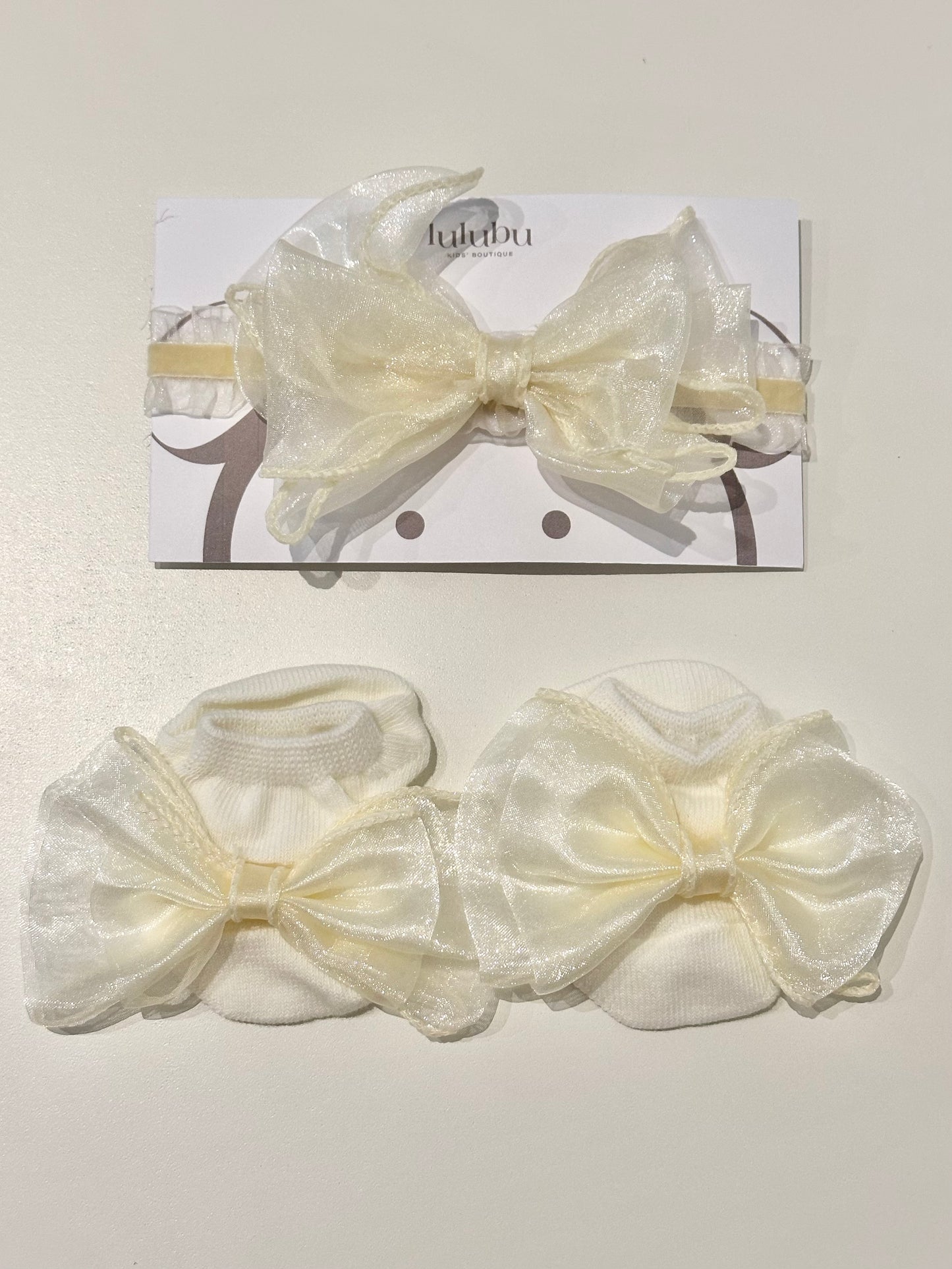 Set Lacey Medias y Diademas