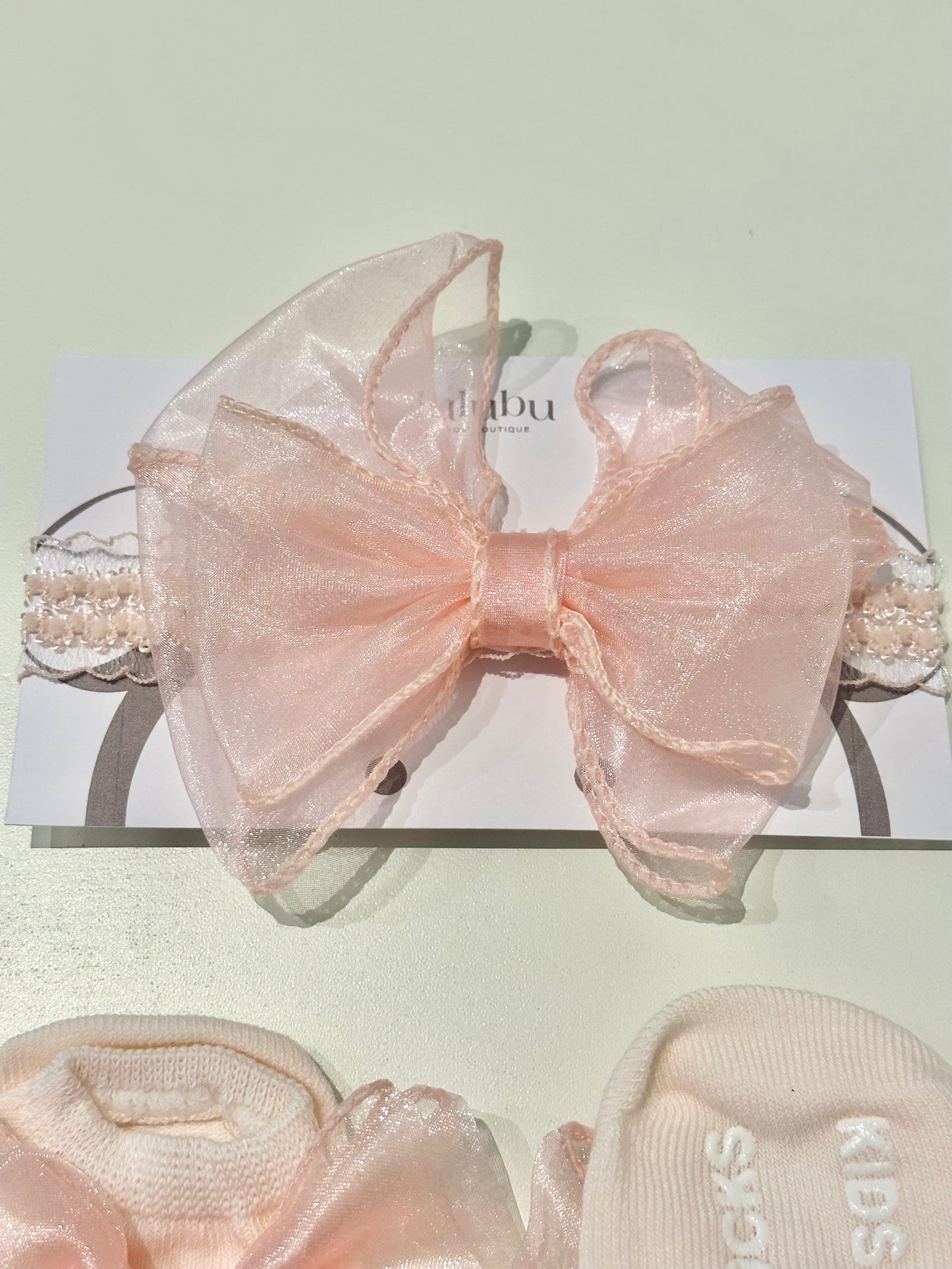 Set Lacey Medias y Diademas