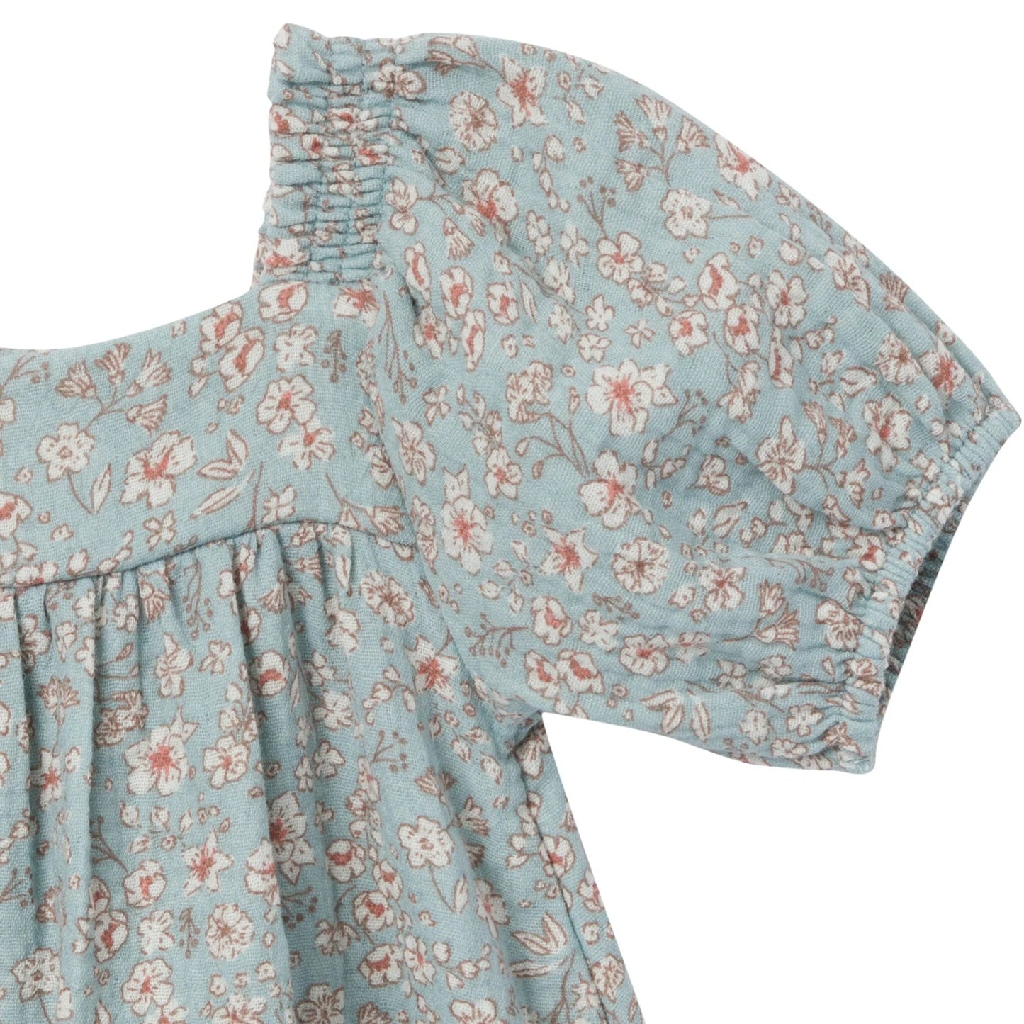 Set Eloise Vestido y Cubrepañal de Algodón