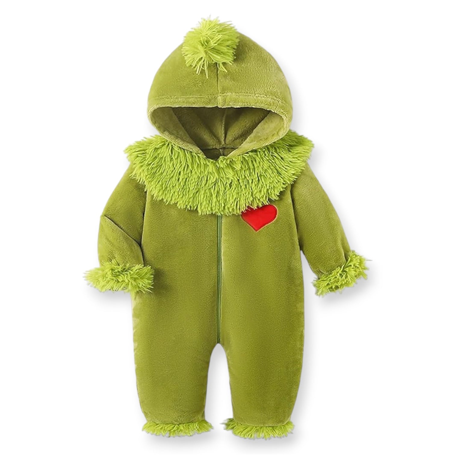 Body Navidad Grinch Para Bebé – 100% Algodón Suave, Antideslizante Y Con Estampado Original