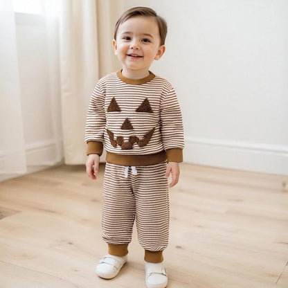 Set Suéter + Pantalón Pumpkin Happy Face
