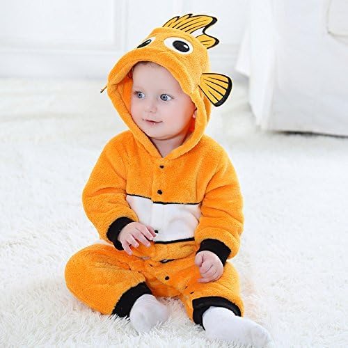 Disfraz Enterizo de Nemo para Bebé Unisex