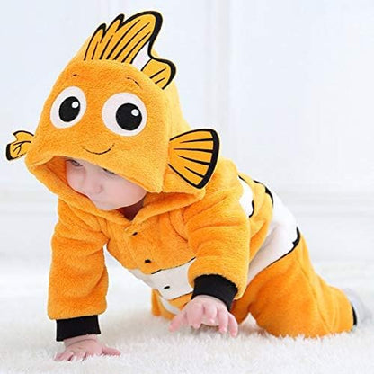 Disfraz Enterizo de Nemo para Bebé Unisex