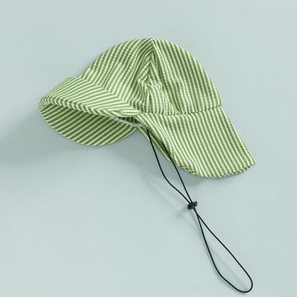 Vestido de Baño Seersucker con Gorro (Cierre)