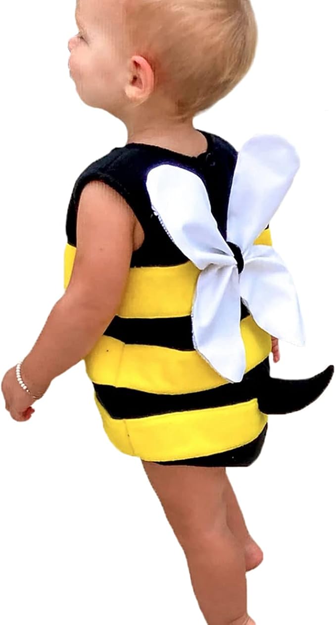 Traje de Abejita con Gorro para Bebé Unisex