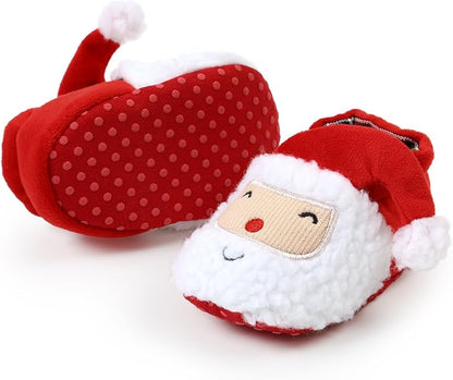 Zapatos Navideños de Santa Claus