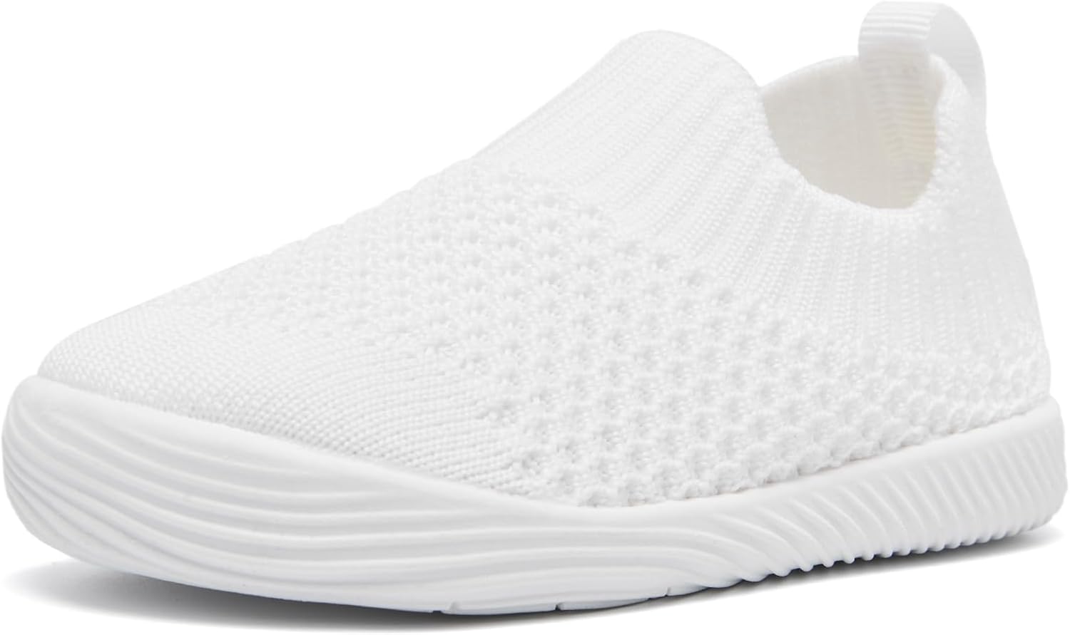 Tenis tipo calcetín blancos