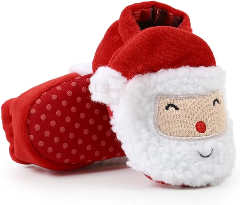 Zapatos Navideños de Santa Claus