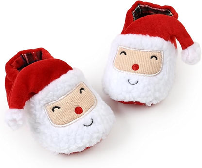 Zapatos Navideños de Santa Claus