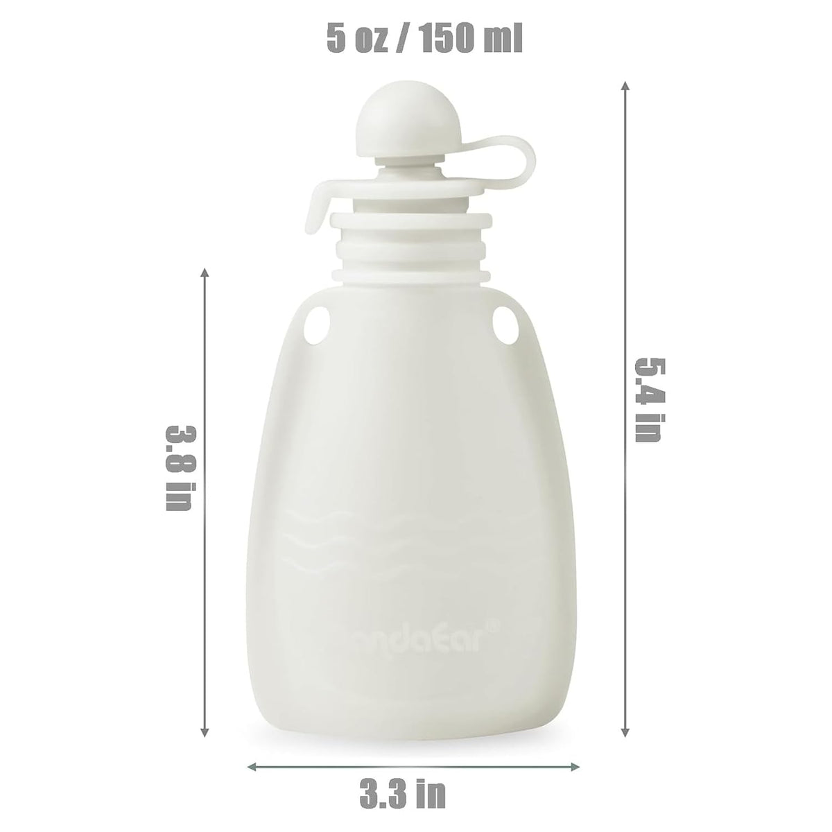 Set x3 Bolsas de Silicona para Alimentos de Bebé