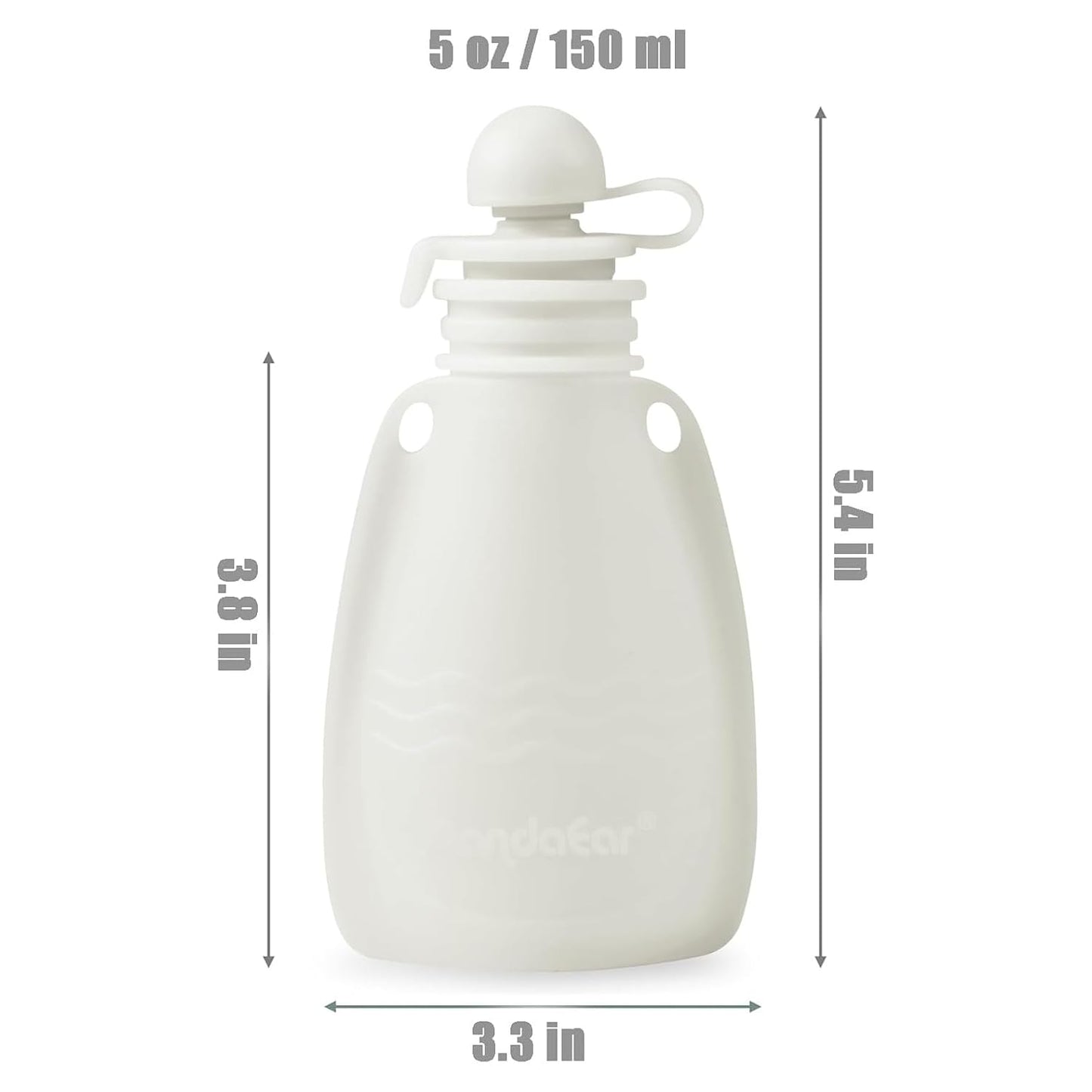 Set x3 Bolsas de Silicona para Alimentos de Bebé