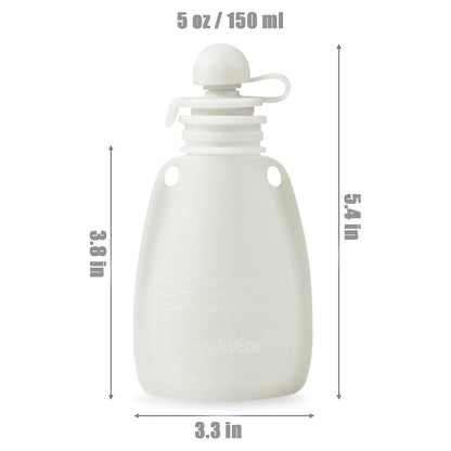 Set x3 Bolsas de Silicona para Alimentos de Bebé