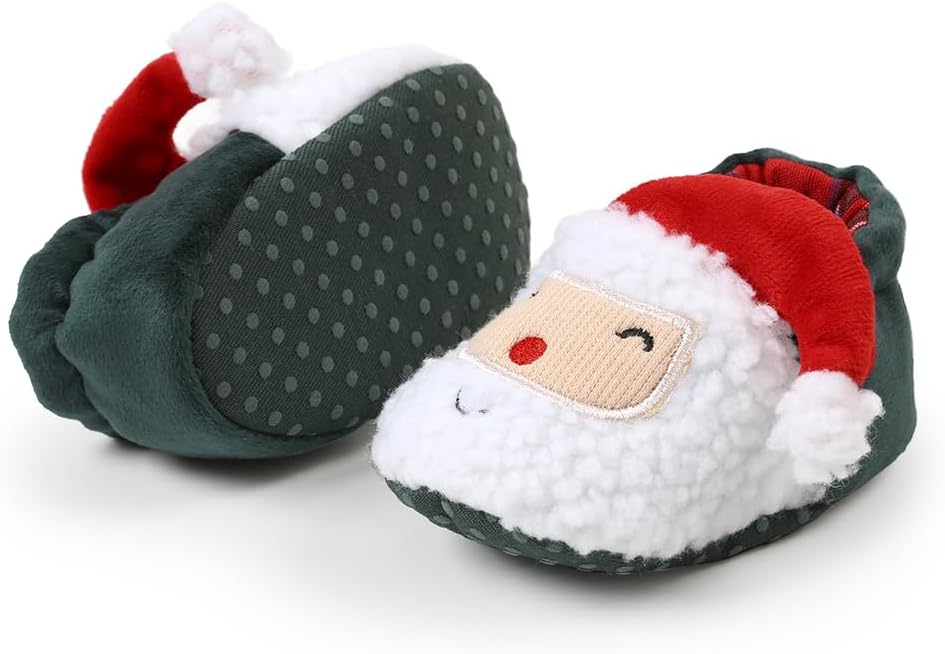 Zapatos Navideños de Santa Claus