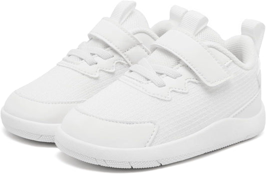 Tenis barefoot anchos blancos