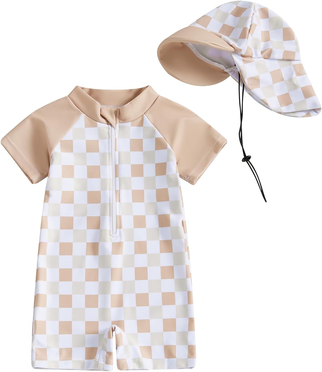 Vestido de baño una pieza con gorro