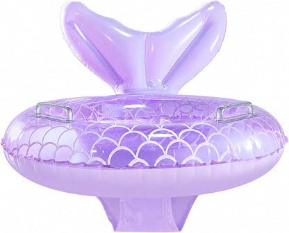 Flotador sirena morada