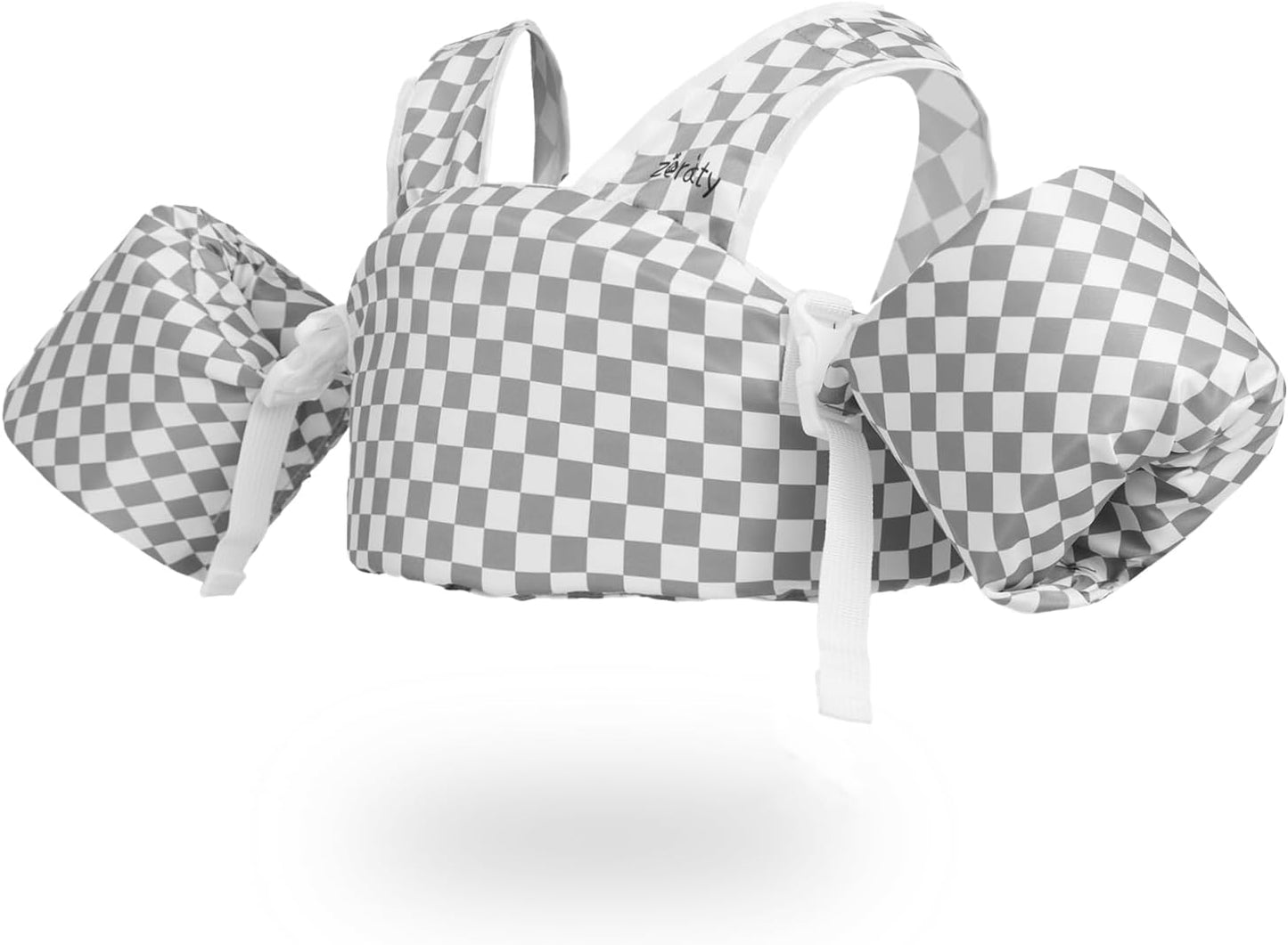 Chaleco cuadros gris
