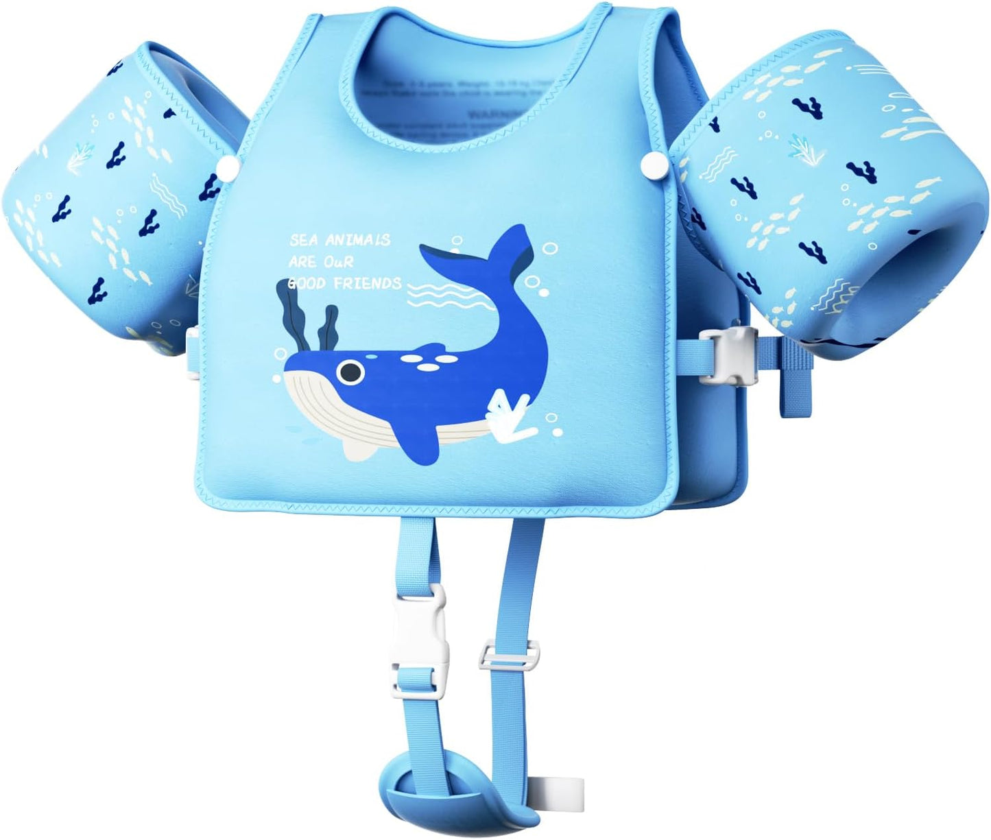 Chaleco flotador azul