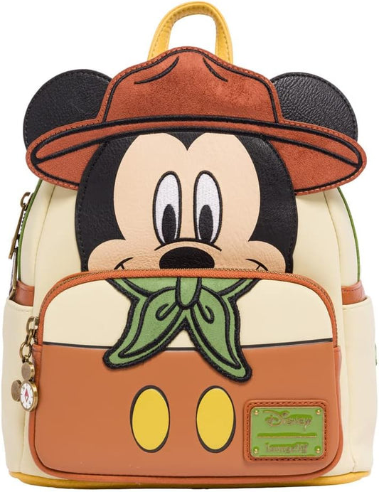 Bolso Loungefly Disney Oficial - Mickey Mouse Adventureland Cosplay