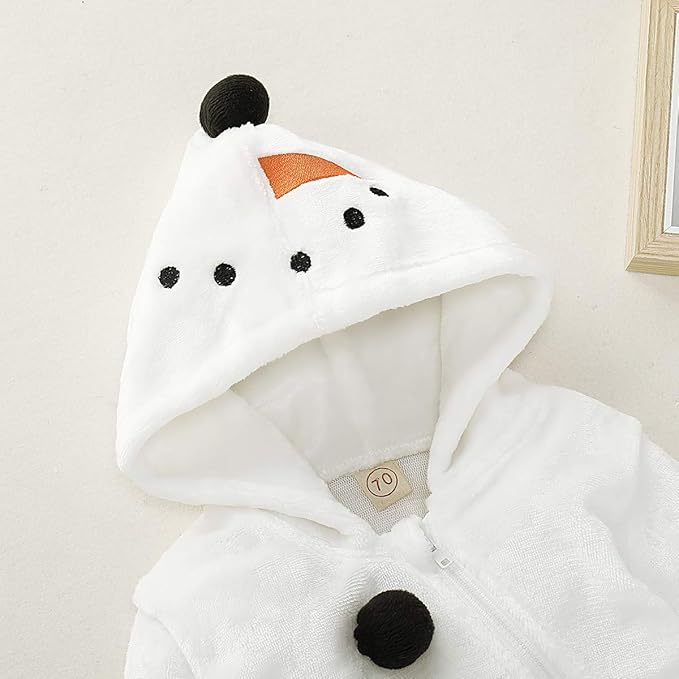 Mameluco Snowman con Capucha