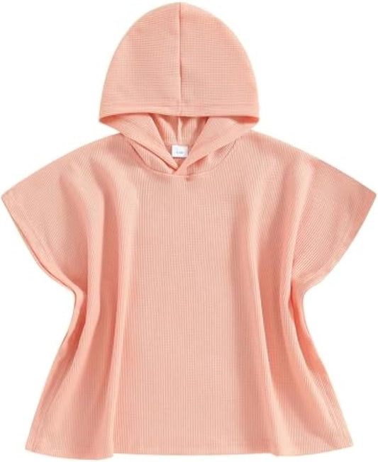 Salida de baño poncho waffle