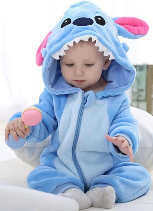 Disfraz Enterizo de Stitch para Bebé Unisex