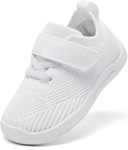 Tenis barefoot livianos blancos