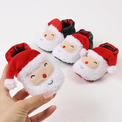 Zapatos Navideños de Santa Claus