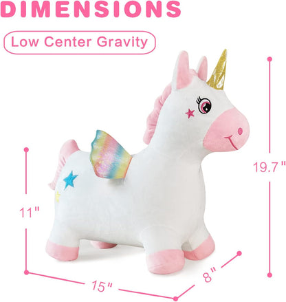 Inflable Para Saltar - Velvet Unicorn