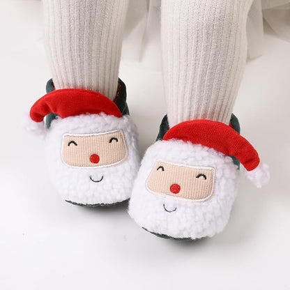 Zapatos Navideños de Santa Claus