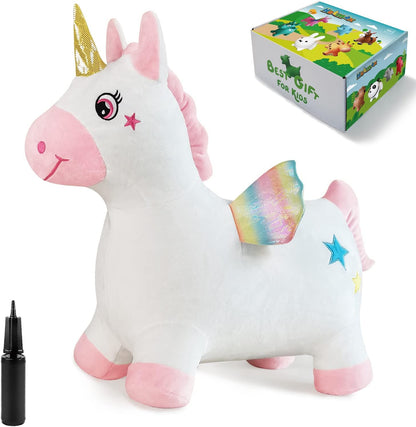 Inflable Para Saltar - Velvet Unicorn