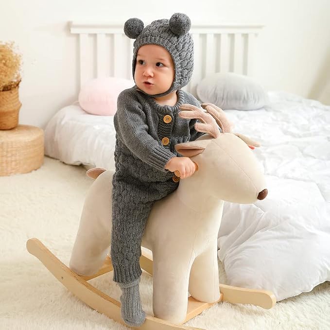 Set Gorro y Mameluco Tejido Beary