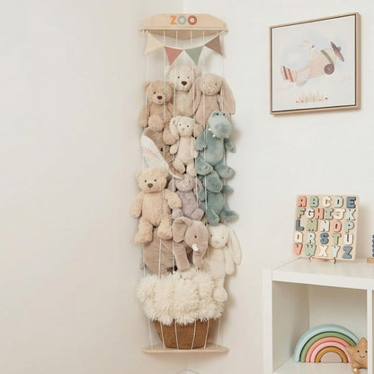 Organizador Esquinero para Peluches Zoo