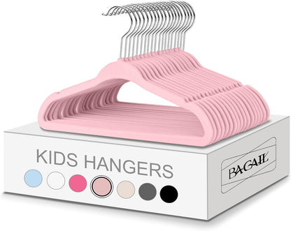 Ganchos de Ropa de Terciopelo para Bebés x50