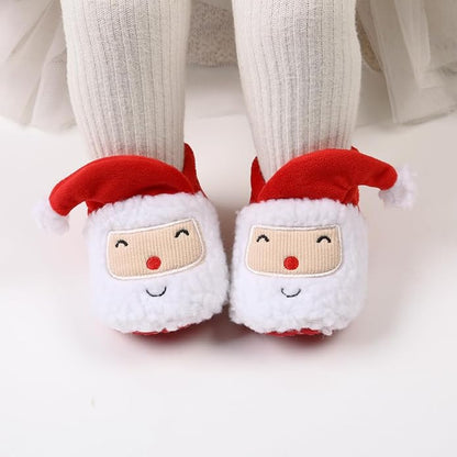 Zapatos Navideños de Santa Claus