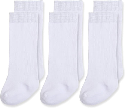 Set x3 medias altas blancas