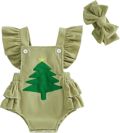 Set Mameluco y Diadema Elisa