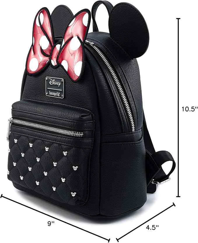 Bolso Loungefly Disney Oficial - Minnie Mouse Bow