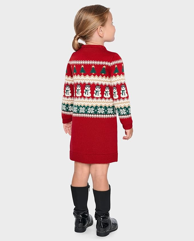 Vestido Navideño Stella Tejido